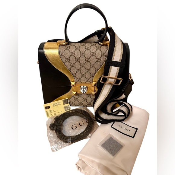 Gucci Osiride Medium Top Handle Crossbody Bag - Picture 15 of 16